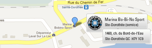 Carte de Marina Bo-Bi-No Ste-Dorothe